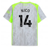 Manchester City Nico Gonzalez #14 Tretí futbalový dres 2025-26 Krátky Rukáv